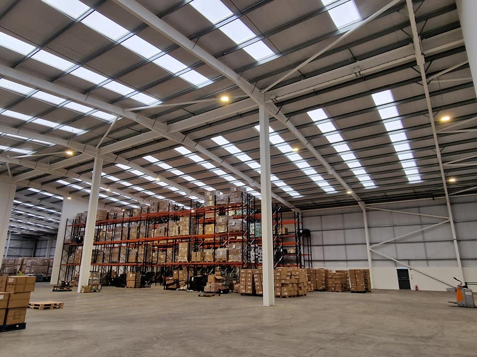 Electrical project for WanB Express UK Ltd in Ipswich