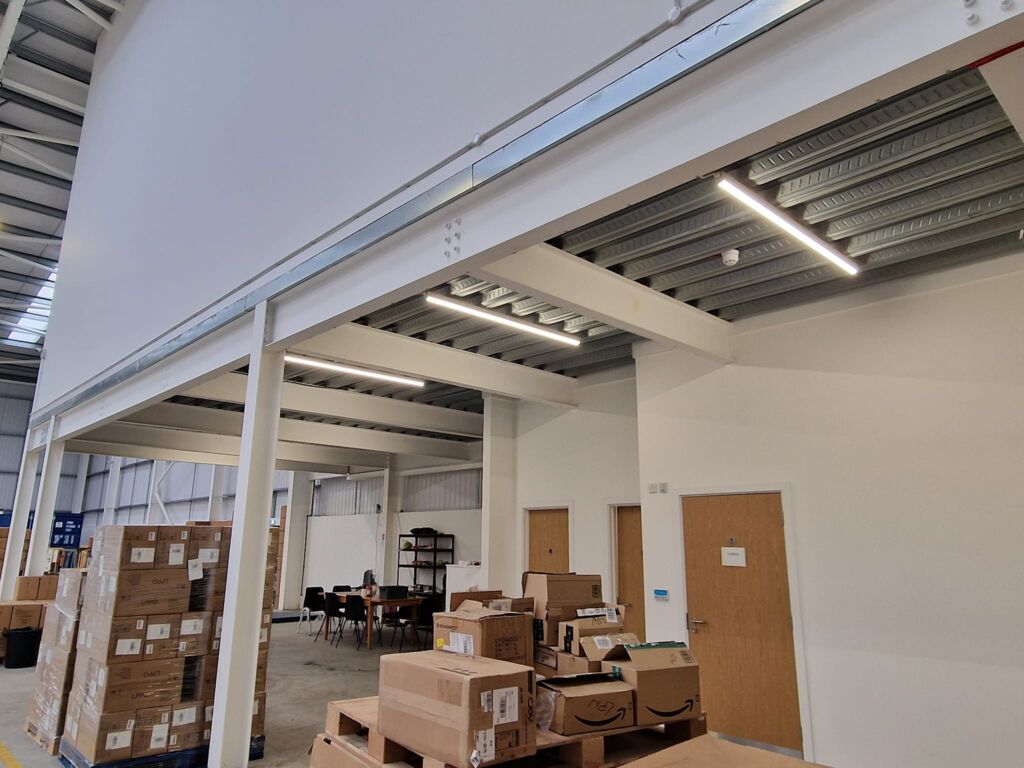Electrical project for WanB Express UK Ltd in Ipswich