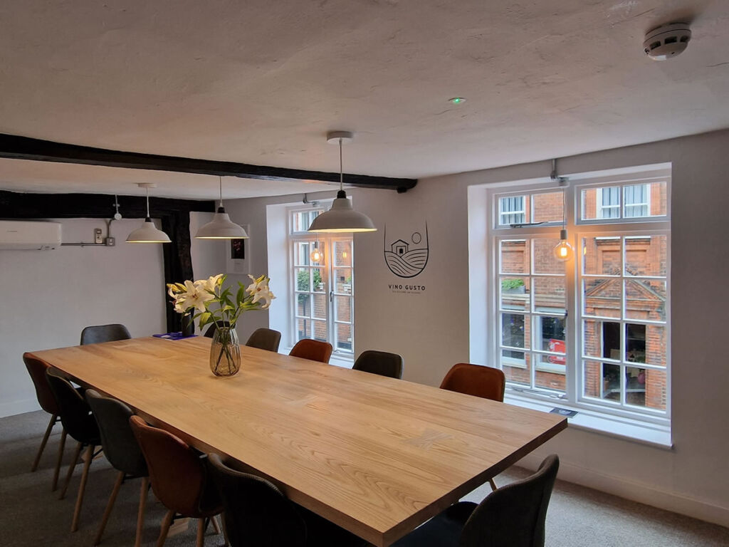 Electrical fit out for Vino Gust, Bury St Edmunds